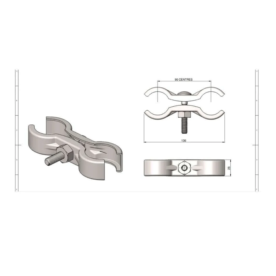 Temporary Fencing Clip / Coupler - Image 5
